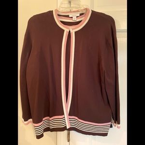 Twin knit cardigan set